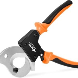KF CPTEC Ratchet Cable Cutter, 300 mm², Approx. 600 MCM, Copper & Aluminium
