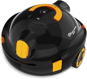 Y10 Robotic Pool Cleaner, Floor Cleaning, 100 Mins Runtime, Auto-Dock, 180μm Filter, Cleans Up to 120㎡ & 2.5m Deep