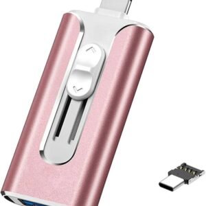 512G Flash Drive for iPhone, 4-In-1Phone Photo Stick, USB Flash Drives