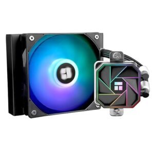 Thermalright Aqua Elite 120 V3 Liquid CPU Cooler,ARGB PWM Fans,120mm Aio Water Cooling System, for AM4/AM5,Intel LGA1150/1151/1155/1156/1200/1700/1851