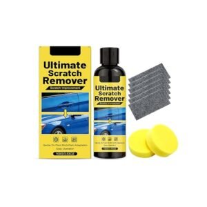 Nanopolix Car Scratch Remover with Microfiber Cloth, Ultimate Swirl Mark & Paint Correction Compound, Quick Auto Scratch Repair & Polish, Paint Restorer for Swirls, Scuffs & Abrasions(1pc)