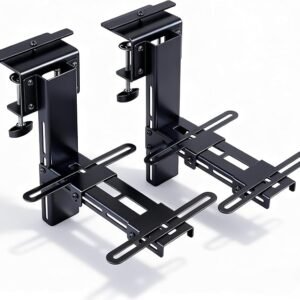 2PCS Hotas Mount, Desk Mount for Flight Sim Game Flight Stick Joystick Throttle and HOTAS Systems(2PCS)